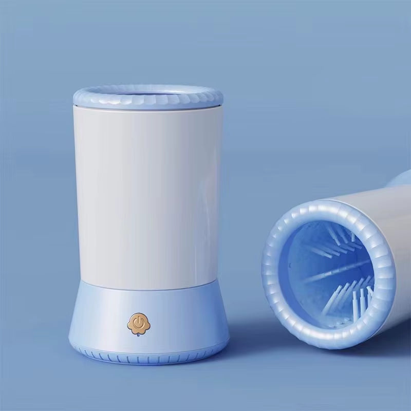 Automatic Electric Dog Paw Cleaner and Massager - USB Rechargeable Portable Pet Paw Washer